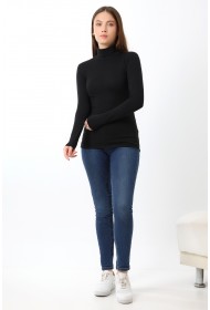 19833 KADIN UZUN KOL TAM BALIKCI YAKA BADY 19833 KADIN UZUN KOL TAM BALIKCI YAKA BADY