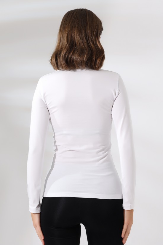 19939 BAYAN UZUN KOL YARIM BALIKCI YAKA BADY 19939 BAYAN UZUN KOL YARIM BALIKCI YAKA BADY