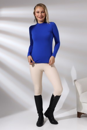 19939 KADIN UZUN KOL YARIM BALIKCI YAKA BADY 19939 KADIN UZUN KOL YARIM BALIKCI YAKA BADY