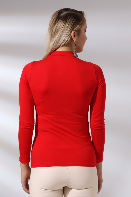 19939 BAYAN UZUN KOL YARIM BALIKCI YAKA BADY 19939 BAYAN UZUN KOL YARIM BALIKCI YAKA BADY