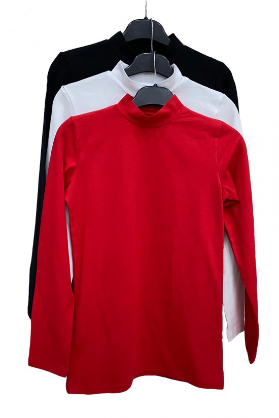 39939 - 3LÜ PAKET BAYAN UZUN KOL YARIM BALIKCI YAKA BADY 39939 - 3LÜ PAKET BAYAN UZUN KOL YARIM BALIKCI YAKA BADY