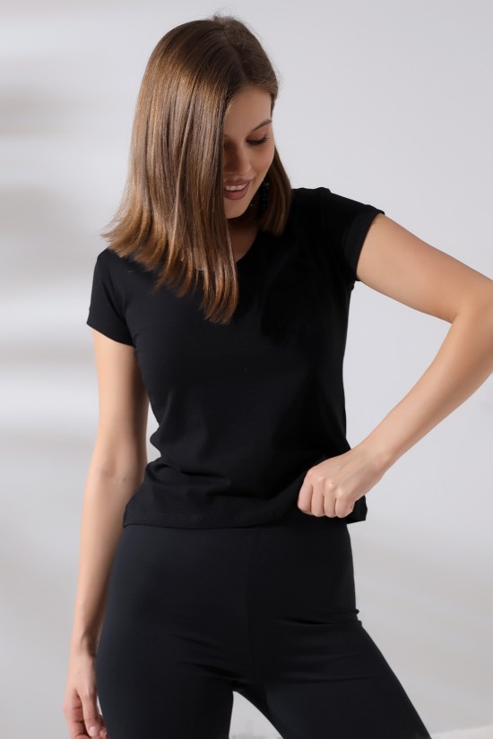 21065 BAYAN KISA KOL CEPLİ LYC PİS V YAKA BADY 21065 BAYAN KISA KOL CEPLİ LYC PİS V YAKA BADY