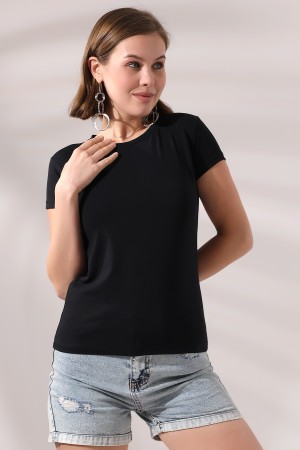 21060  KADIN KISA KOL BİSİKLET YAKA BADY 