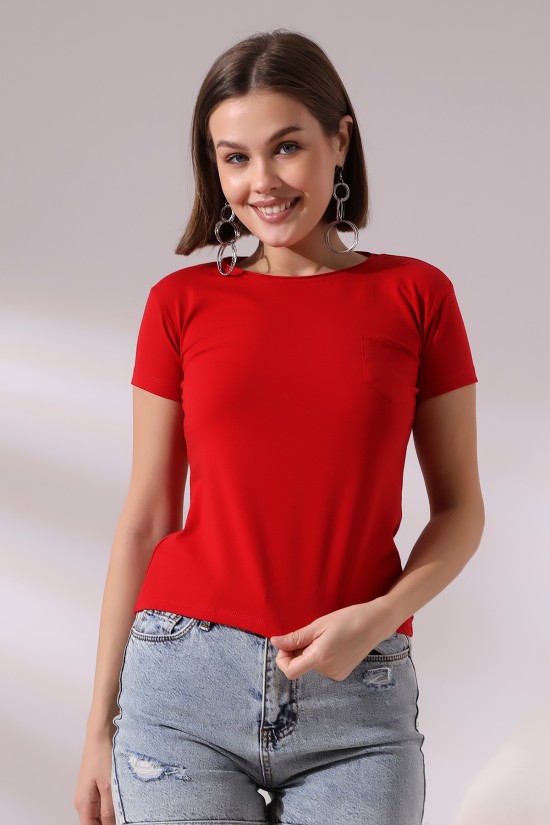 21066 BAYAN KISA KOL CEPLİ LYC PİS BİSİKLET YAKA BADY 21066 BAYAN KISA KOL CEPLİ LYC PİS BİSİKLET YAKA BADY