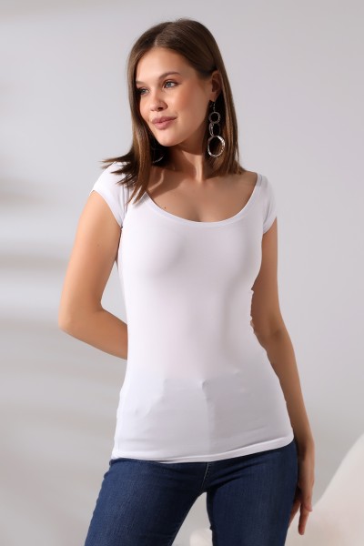 20511 KADIN KISA KOL U YAKA BADY 