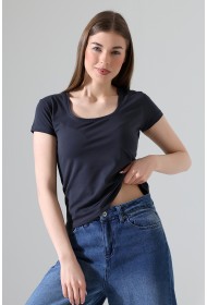 21069 KADIN KISA KOL KARE YAKA BADY 