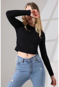 21651 KADIN FULL LYC KOMPAKT PENYE RİB UZUN KOL DİK BİSİKLET YAKA TSHIRT 21651 KADIN FULL LYC KOMPAKT PENYE RİB UZUN KOL DİK BİSİKLET YAKA TSHIRT