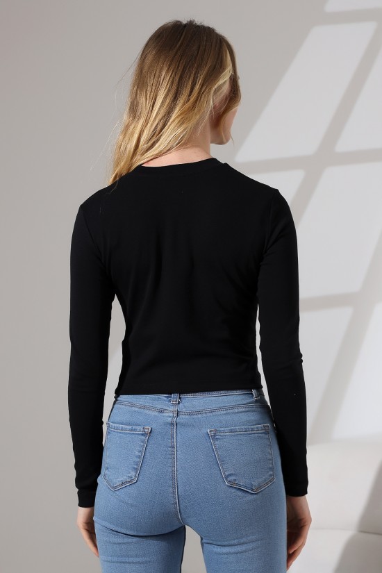 21651 KADIN FULL LYC COMPACK PENYE RİB UZUN KOL DİK BİSİKLET YAKA TSHIRT 21651 KADIN FULL LYC COMPACK PENYE RİB UZUN KOL DİK BİSİKLET YAKA TSHIRT