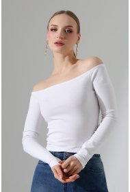 22141 KADIN KAYIK YAKA FULL LYC RİB UZUN KOL REGLAN VE OMUZ DÜŞÜMLÜ TSHIRT 22141 KADIN KAYIK YAKA FULL LYC RİB UZUN KOL REGLAN VE OMUZ DÜŞÜMLÜ TSHIRT