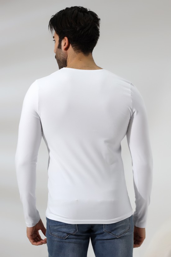 19648 ERKEK SLİM FIT UZUN KOL V YAKA BADY 19648 ERKEK SLİM FIT UZUN KOL V YAKA BADY