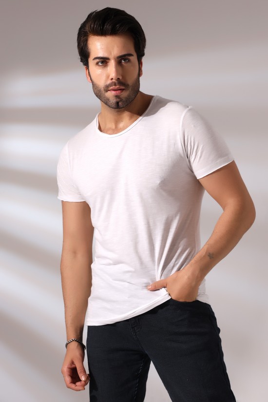 19959 ERKEK KISA KOL BİSİKLET YAKA PİS DİKİMLİ FLAMLI TSHIRT 19959 ERKEK KISA KOL BİSİKLET YAKA PİS DİKİMLİ FLAMLI TSHIRT