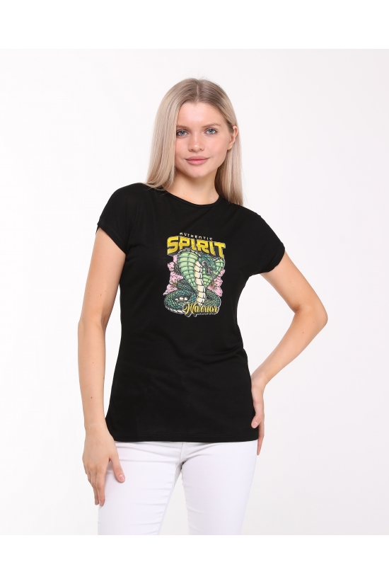 20602 SPİRİT COBRA BASK. BAYAN KISA KOLU BEDENDE VSK TSHIRT 20602 SPİRİT COBRA BASK. BAYAN KISA KOLU BEDENDE VSK TSHIRT