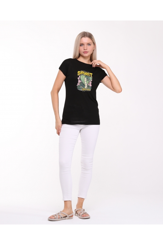 20602 SPİRİT COBRA BASK. BAYAN KISA KOLU BEDENDE VSK TSHIRT 20602 SPİRİT COBRA BASK. BAYAN KISA KOLU BEDENDE VSK TSHIRT