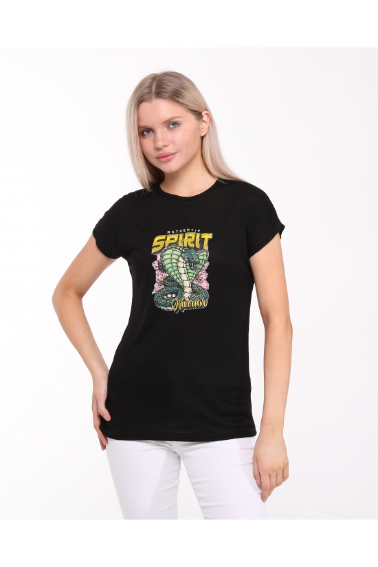 20602 SPİRİT COBRA BASK. BAYAN KISA KOLU BEDENDE VSK TSHIRT 20602 SPİRİT COBRA BASK. BAYAN KISA KOLU BEDENDE VSK TSHIRT