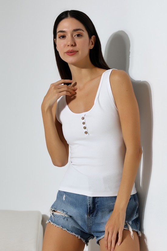 21881 KADIN LYC RİB KOMPAKT PENYE PATLI DÜĞMELİ ATLET 21881 KADIN LYC RİB KOMPAKT PENYE PATLI DÜĞMELİ ATLET