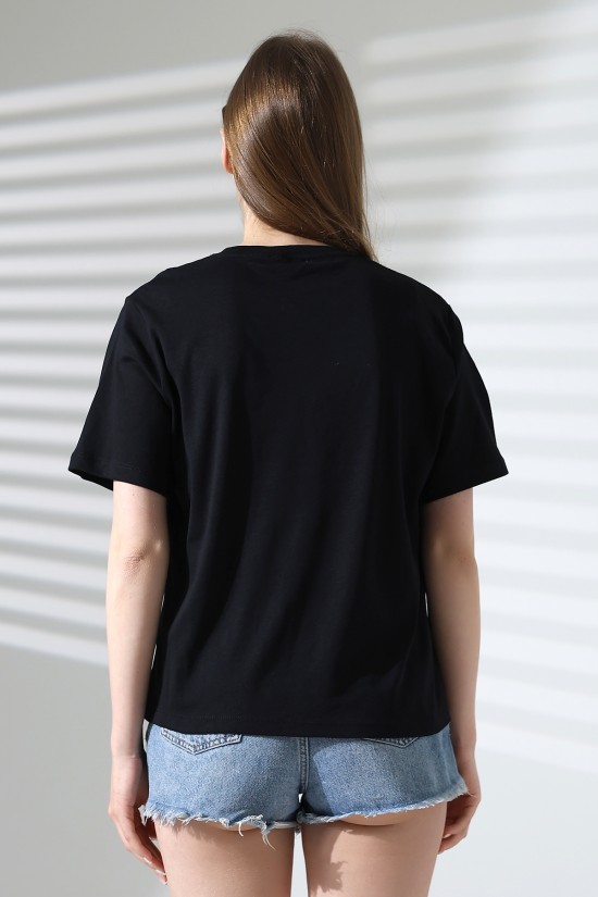 21964 KADIN PENYE COMP LİKRASIZ RİB PAMUKLU KISA KOL BİSİKLET YAKA TSHIRT 21964 KADIN PENYE COMP LİKRASIZ RİB PAMUKLU KISA KOL BİSİKLET YAKA TSHIRT