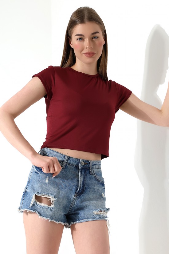 21974 KADIN FULL LYC MİKRO BİSİKLET YAKA TSHIRT 21974 KADIN FULL LYC MİKRO BİSİKLET YAKA TSHIRT