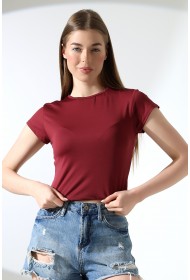 21974 KADIN FULL LYC MİKRO BİSİKLET YAKA TSHIRT 21974 KADIN FULL LYC MİKRO BİSİKLET YAKA TSHIRT