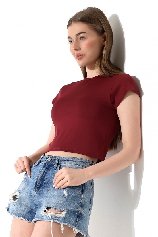 21974 KADIN FULL LYC MİKRO BİSİKLET YAKA TSHIRT 21974 KADIN FULL LYC MİKRO BİSİKLET YAKA TSHIRT