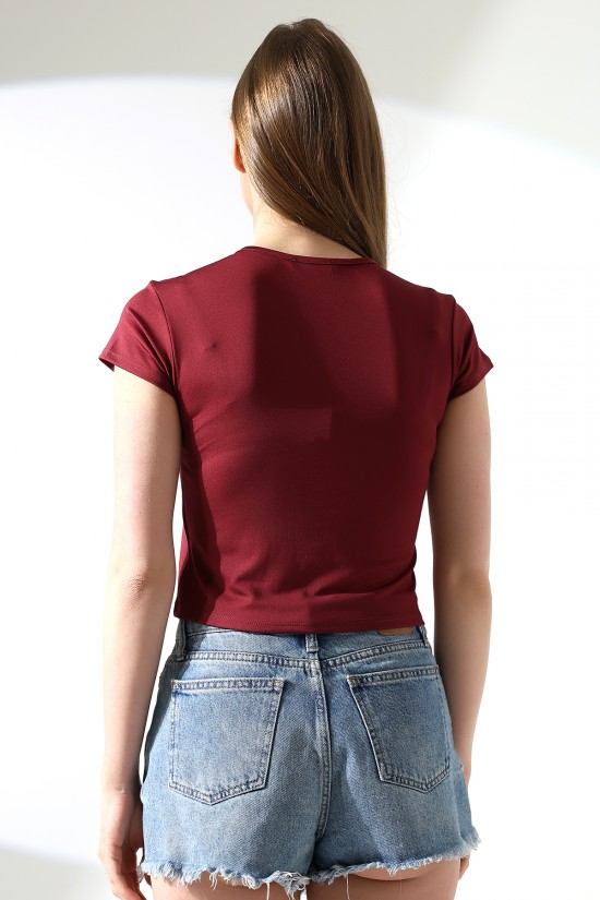 21974 KADIN FULL LYC MİKRO BİSİKLET YAKA TSHIRT 21974 KADIN FULL LYC MİKRO BİSİKLET YAKA TSHIRT