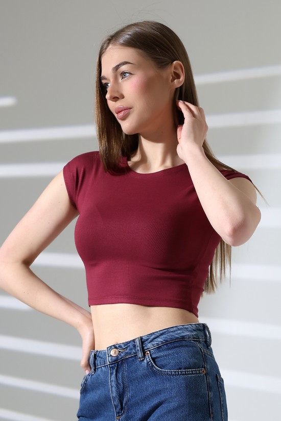 21932 KADIN KISA KOLU BEDENDE BİSİKLET YAKA FULLLYC VORTEKSVSKRİBANA KISA CROP TSHIRT 21932 KADIN KISA KOLU BEDENDE BİSİKLET YAKA FULLLYC VORTEKSVSKRİBANA KISA CROP TSHIRT