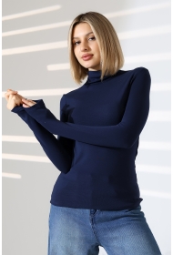 21950 KADIN KENDİLİĞİNDEN DİK YAKA FULL LYC VİSK RİBANA UZUN KOL TSHIRT 21950 KADIN KENDİLİĞİNDEN DİK YAKA FULL LYC VİSK RİBANA UZUN KOL TSHIRT