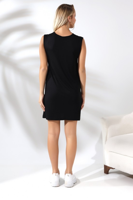 20390 KADIN LYC VSK UZUN KOLSUZ TUNİK 