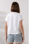 19588 BAYAN DİK YAKA KISA KOLU BEDENDE PAMUKLU KISA TSHIRT 19588 BAYAN DİK YAKA KISA KOLU BEDENDE PAMUKLU KISA TSHIRT
