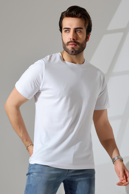 31751 3'LÜ PAKET ERKEK BASİC COMFORT FİT KISA KOL BİSİKLET YAKA PAMUKLU TSHIRT 31751 3'LÜ PAKET ERKEK BASİC COMFORT FİT KISA KOL BİSİKLET YAKA PAMUKLU TSHIRT