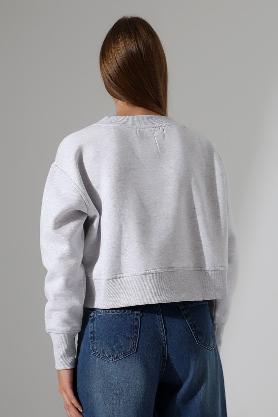 21925 KADIN 3 İP PENYE KOMPAKT ŞARDONLU YÜKSEK KAŞG YAKA ALTI ÜÇGEN KARYOKALI YANLARI YIRTMAÇLI I GENİŞ SWEATSHIRT 21925 KADIN 3 İP PENYE KOMPAKT ŞARDONLU YÜKSEK KAŞG YAKA ALTI ÜÇGEN KARYOKALI YANLARI YIRTMAÇLI I GENİŞ SWEATSHIRT