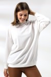 19556 BAYAN POLYVSK 2 İP YARIM BALIKÇI TUNİK SWETSHIRT 19556 BAYAN POLYVSK 2 İP YARIM BALIKÇI TUNİK SWETSHIRT