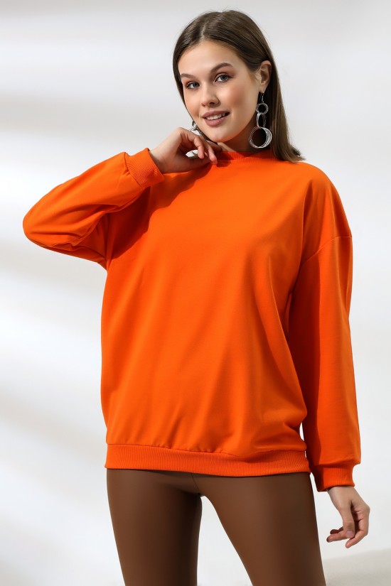 19556 BAYAN POLYVSK 2 İP YARIM BALIKÇI TUNİK SWETSHIRT 19556 BAYAN POLYVSK 2 İP YARIM BALIKÇI TUNİK SWETSHIRT