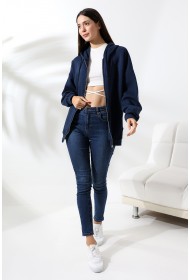 21618 KADIN 3 İP PENYE KOMPAKT ŞARDONLU METAL FERMUARLI SALAŞ OVERSİZE KAPŞONLU KANGURU CEPLİ SWEATSHIRT 21618 KADIN 3 İP PENYE KOMPAKT ŞARDONLU METAL FERMUARLI SALAŞ OVERSİZE KAPŞONLU KANGURU CEPLİ SWEATSHIRT