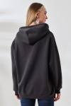 21618 KADIN 3 İP PENYE COMPACK ŞARDONLU METAL FERMUARLI SALAŞ OVERSİZE KAPŞONLU KANGURU CEPLİ SWETSHIRT 21618 KADIN 3 İP PENYE COMPACK ŞARDONLU METAL FERMUARLI SALAŞ OVERSİZE KAPŞONLU KANGURU CEPLİ SWETSHIRT