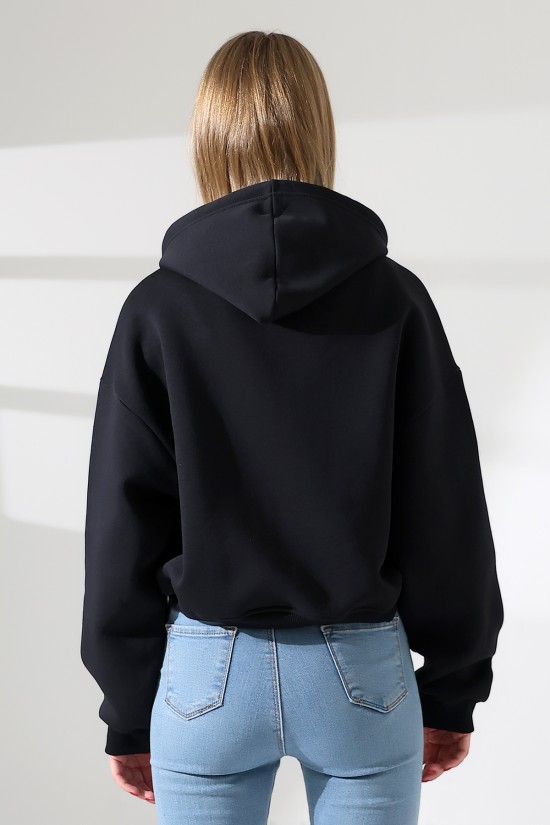 21968 KADIN 3 İP PENYE KOMPAKT ŞARDONLU SALAŞ ÖN ETEĞİ İÇE DOĞRU OVAL KAPŞONLU KANGURU CEPLİ SWEATSHIRT 21968 KADIN 3 İP PENYE KOMPAKT ŞARDONLU SALAŞ ÖN ETEĞİ İÇE DOĞRU OVAL KAPŞONLU KANGURU CEPLİ SWEATSHIRT