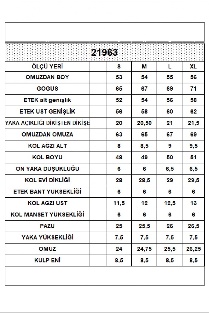 21963 KADIN 3 İP FERMUARLI KAMYONÖR GÖMLEK YAKA OMUZLARI VE YAKA GARNİLİ SALAŞ YANLARI KUPLU GENİŞ SWETSHIRT