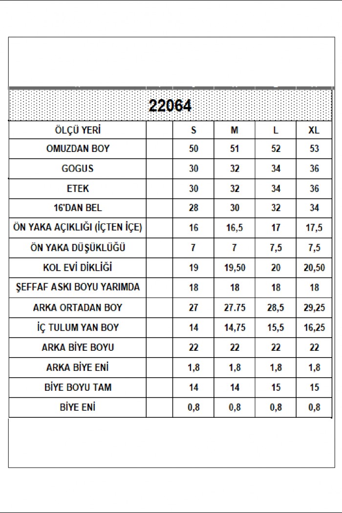 22064  KADIN LYC RİB KOMPAKT ARKADAN TEKBİYEASKI ÖNDEN AYRIK BİYE ASKILI ATLET 