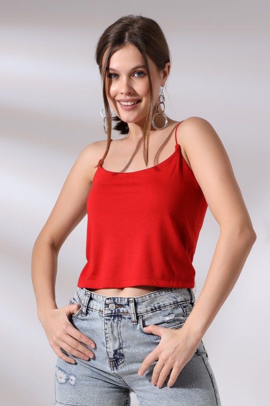 19282 BAYAN LASTİK İP ASKILIKISA TULUM ATLET 