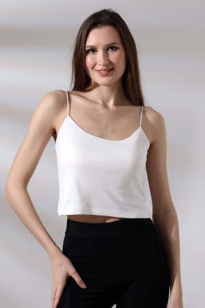 19282 KADIN LASTİK İP ASKILIKISA TULUM ATLET 