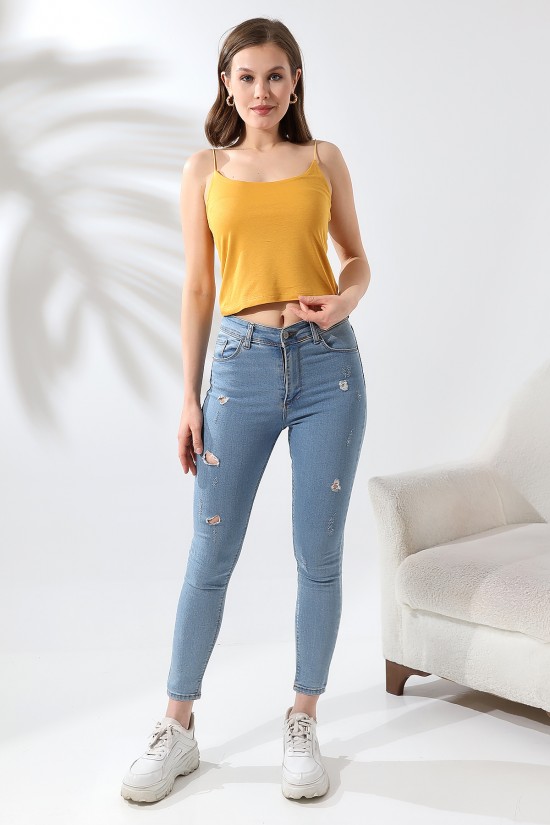 19282 BAYAN LASTİK İP ASKILIKISA TULUM ATLET 19282 BAYAN LASTİK İP ASKILIKISA TULUM ATLET