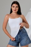 21563 BAYAN LYC COMP. LASTİK İP ASKILI KISA CROP TULUM ATLET 21563 BAYAN LYC COMP. LASTİK İP ASKILI KISA CROP TULUM ATLET
