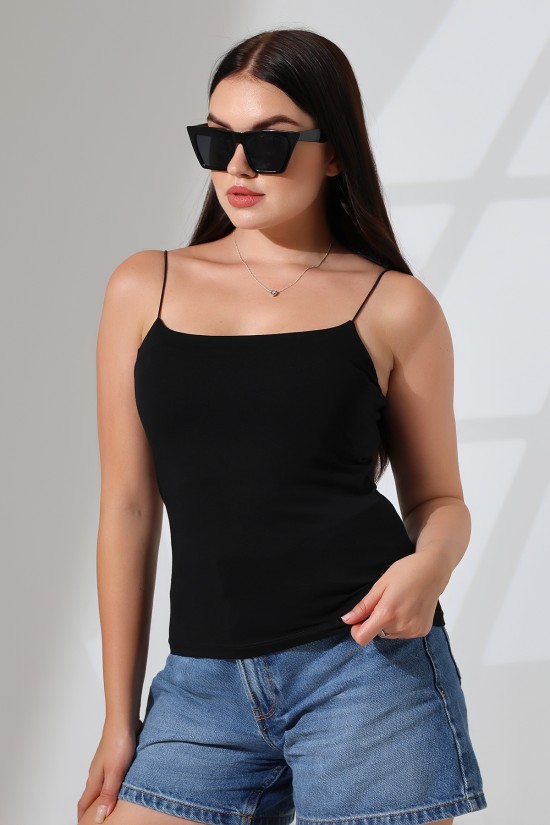 21563 BAYAN LYC COMP. LASTİK İP ASKILI KISA CROP TULUM ATLET 21563 BAYAN LYC COMP. LASTİK İP ASKILI KISA CROP TULUM ATLET