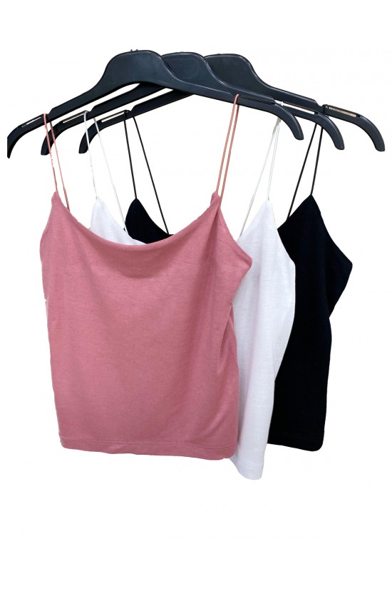 39282 - 3LÜ PAKET BAYAN LASTİK İP ASKILIKISA TULUM ATLET 39282 - 3LÜ PAKET BAYAN LASTİK İP ASKILIKISA TULUM ATLET