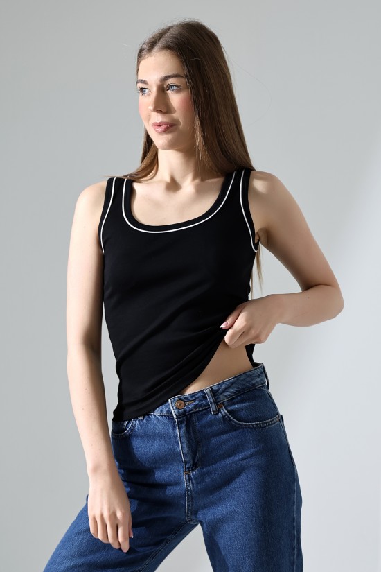 21870 KADIN BİYE ARASI GARNİ ARABİYELİ FULL LYC KOMPAKT PENYE RİB.SIRTI KAPALI İNCE ATLET 21870 KADIN BİYE ARASI GARNİ ARABİYELİ FULL LYC KOMPAKT PENYE RİB.SIRTI KAPALI İNCE ATLET