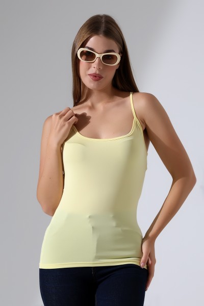 22001  KADIN FUL LYC MİKRO İP ASKILI ATLET 