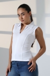 22112 KADIN GÖMLEK YAKA KOLSUZ GİZLİ FERMUARLI FULL LYC RİBANA YANLARI KUPLU PARÇALI ETEĞİ VOLANLI TSHIRT 22112 KADIN GÖMLEK YAKA KOLSUZ GİZLİ FERMUARLI FULL LYC RİBANA YANLARI KUPLU PARÇALI ETEĞİ VOLANLI TSHIRT