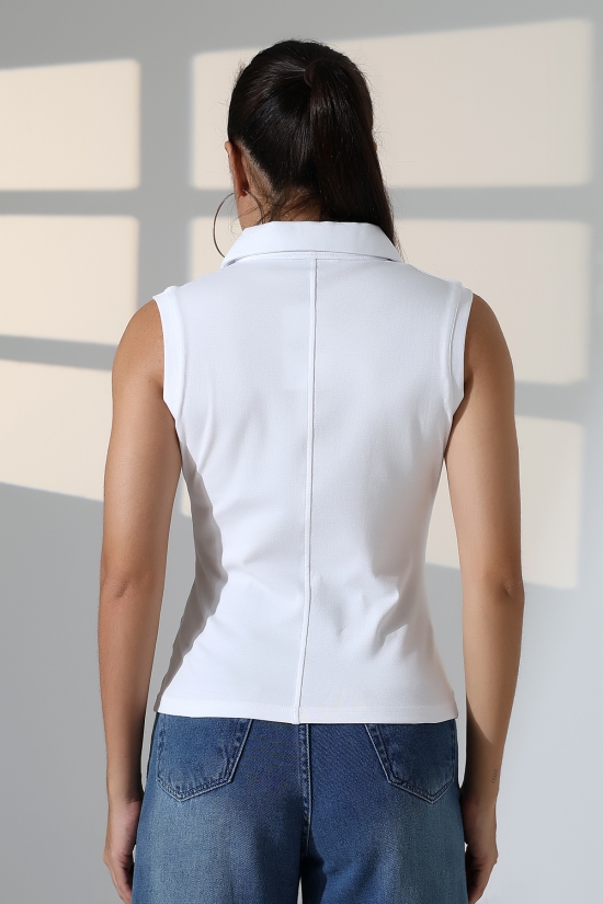 22112 KADIN GÖMLEK YAKA KOLSUZ GİZLİ FERMUARLI FULL LYC RİBANA YANLARI KUPLU PARÇALI ETEĞİ VOLANLI TSHIRT 22112 KADIN GÖMLEK YAKA KOLSUZ GİZLİ FERMUARLI FULL LYC RİBANA YANLARI KUPLU PARÇALI ETEĞİ VOLANLI TSHIRT