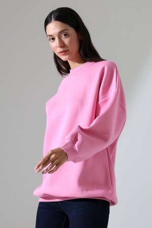 21910 KADIN 3 İP ŞARDONLU PENYE COMP YARIM BALIKCI SALAŞ OVERSİZE TUNİK SWEATSHIRT 21910 KADIN 3 İP ŞARDONLU PENYE COMP YARIM BALIKCI SALAŞ OVERSİZE TUNİK SWEATSHIRT