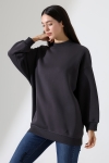 21910 KADIN 3 İP ŞARDONLU PENYE COMP YARIM BALIKCI SALAŞ OVERSİZE TUNİK SWETSHIRT 21910 KADIN 3 İP ŞARDONLU PENYE COMP YARIM BALIKCI SALAŞ OVERSİZE TUNİK SWETSHIRT
