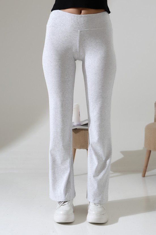 21943 KADIN FULL LYC RİB PAÇASI GENİŞ PANTOLON 21943 KADIN FULL LYC RİB PAÇASI GENİŞ PANTOLON